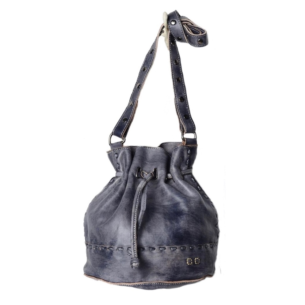 Bed|Stü Carillo Leather Bucket Bag
Black Driftwood